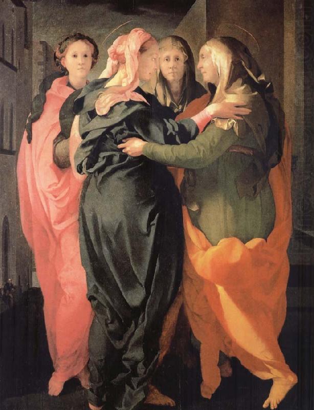 Pontormo, Jacopo The Visitacion china oil painting image